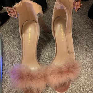 Shoe Republica Pink shoes worn Once